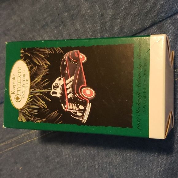 Hallmark '1937 Steelcraft Auburn by Murray' 1996 Club Edition Ornament - Picture 1 of 2